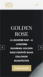 Mobile Screenshot of golden-rose.hu